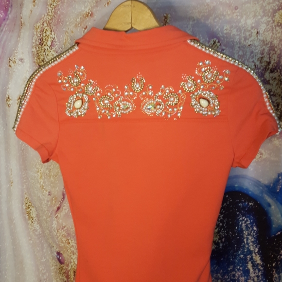 Jewel Embellished 💎💎💎 collared bodycon dress - Picture 10 of 14